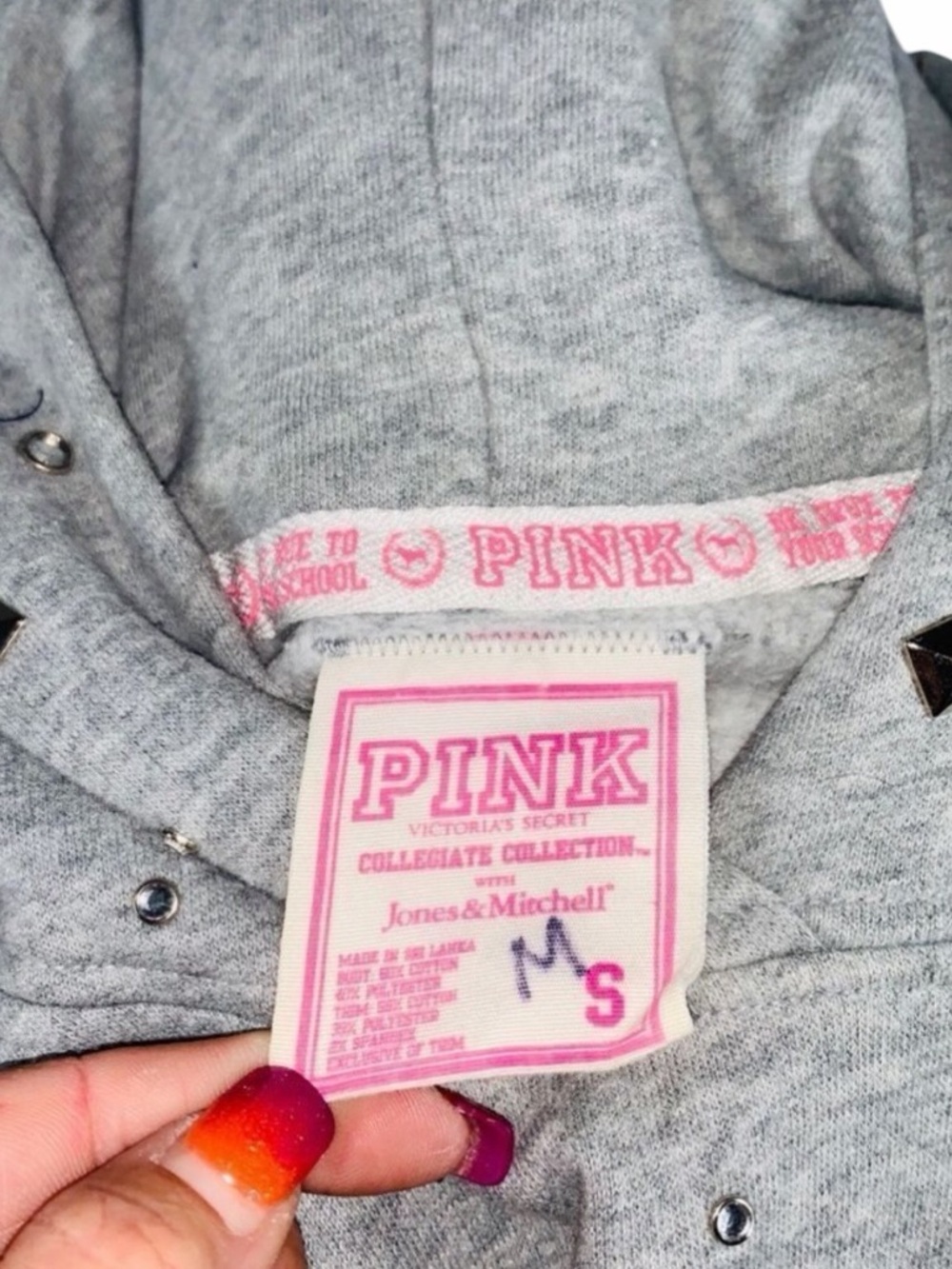 VS PINK Collegiate Texas A&M Hooded Sweatshirt - Small - Picture 11 of 12